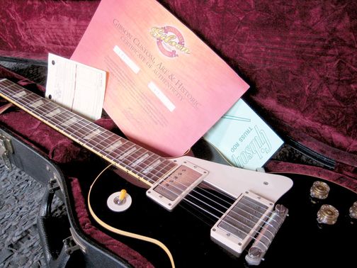 Gibson Les Paul R4 Oxblood, coa