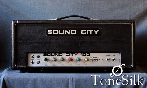 Sound City Custom 100 amp front