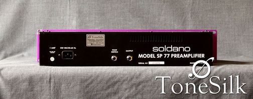 Soldano SP-77 back